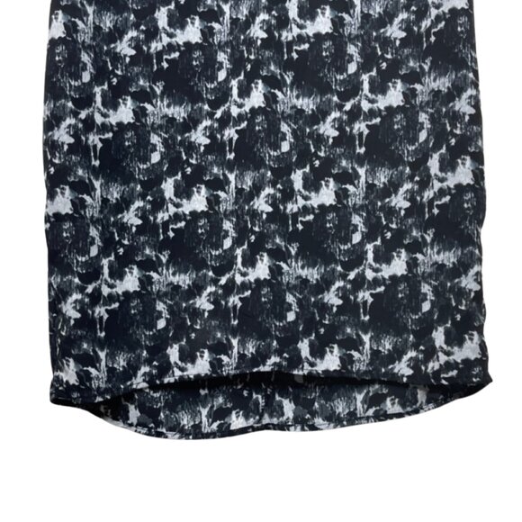 LOVE...ADY | Black & White Back Cutout Mini Sheath Dress | Size S - Picture 7 of 10